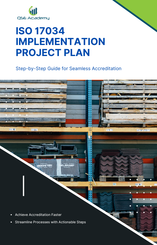 Plano de Projeto de Implementação da ISO 17034