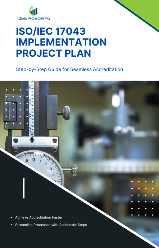 Plano de Projeto de Implementação da ISO 17043