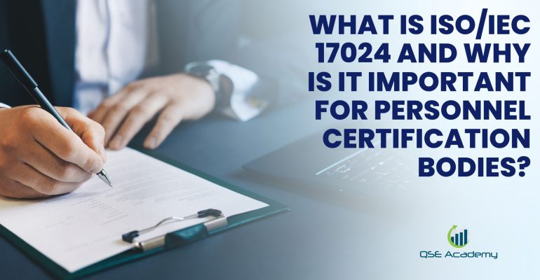 Que documentação é necessária para a conformidade com a norma ISO/IEC 17024?