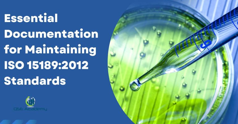 Documentação essencial para a manutenção das normas ISO 15189:2012