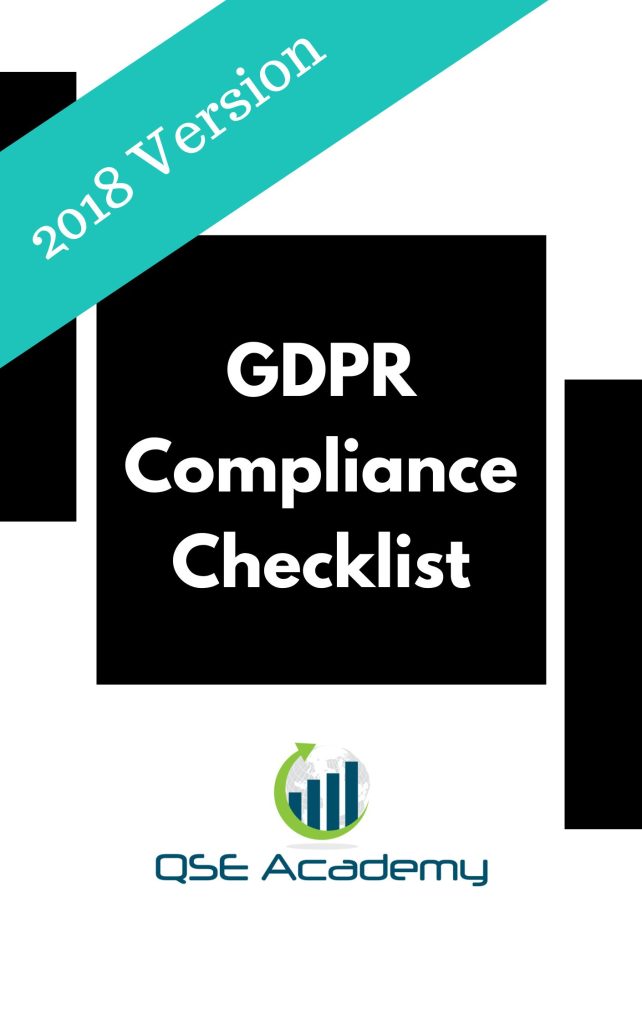 Lista di controllo per la conformità al GDPR