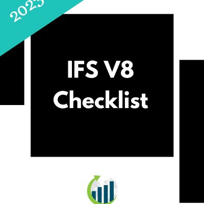 IFS V8 Checklist