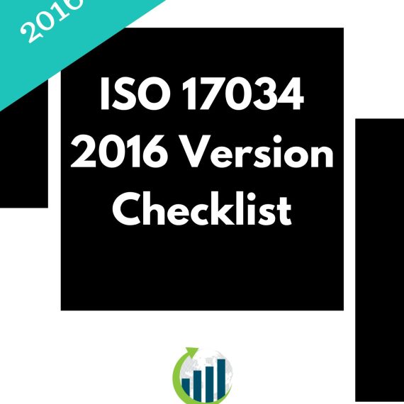 ISO 17034 2016 Version Checklist