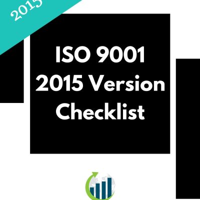 ISO 9001 2015 Version Checklist