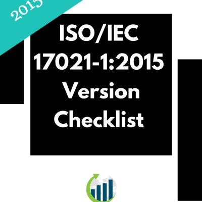 ISO/IEC 17021-1 2015 Version Checklist