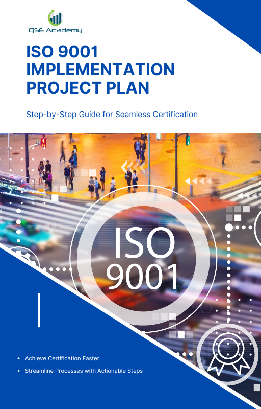 ISO 9001 Implementation Project Plan