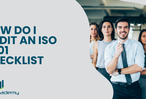 How do I audit an ISO 9001 checklist