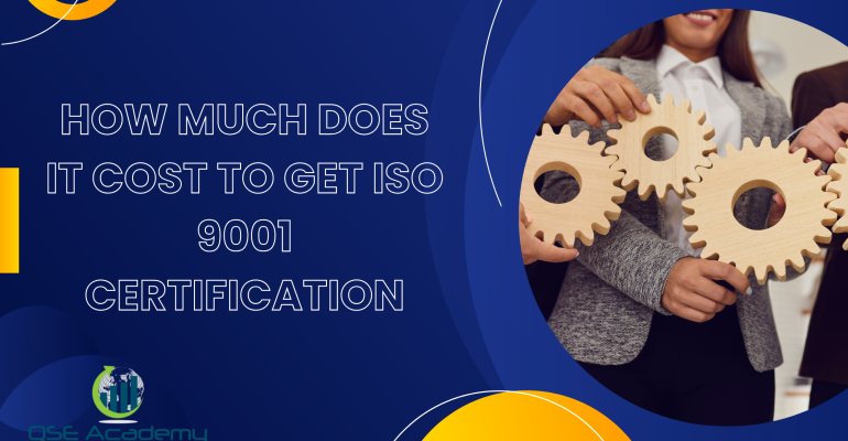 How much does it cost to get ISO 9001 certification