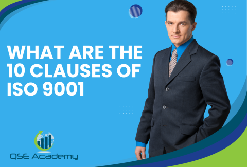 What are the 10 clauses of ISO 9001