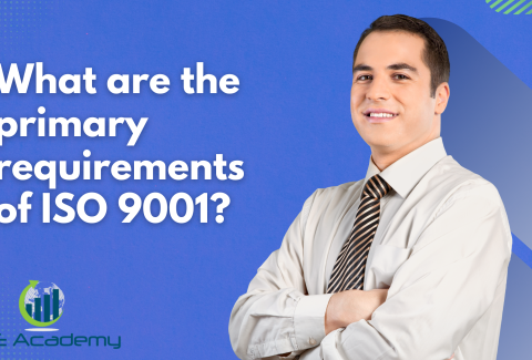 What are the primary requirements of ISO 9001?