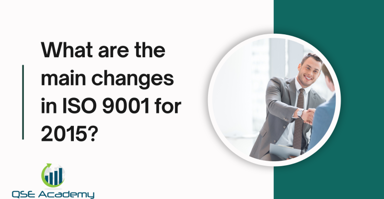 Changes in ISO 9001