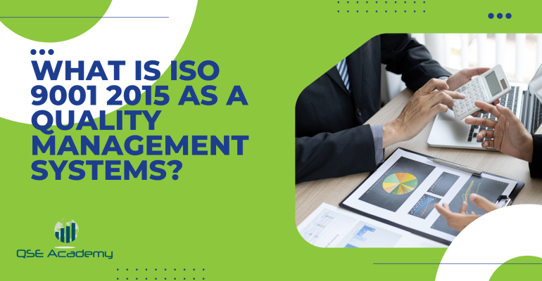 What is ISO 9001 2015