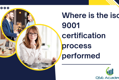 Where is the iso 9001 certification process performed