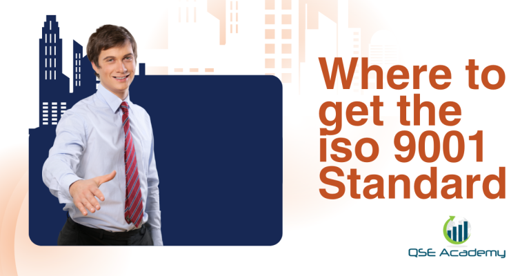 Where to get the iso 9001 Standard